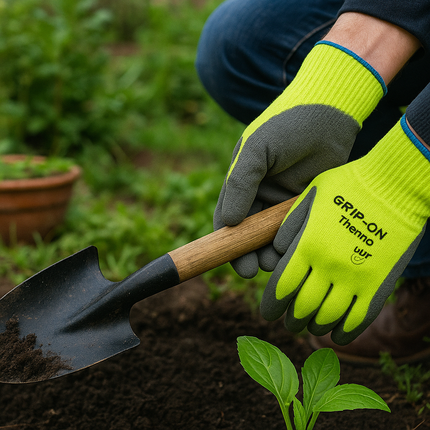 Schutzhandschuh GUT GRIP-ON Thermo gelb