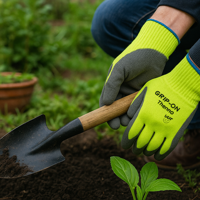 Schutzhandschuh GUT GRIP-ON Thermo gelb