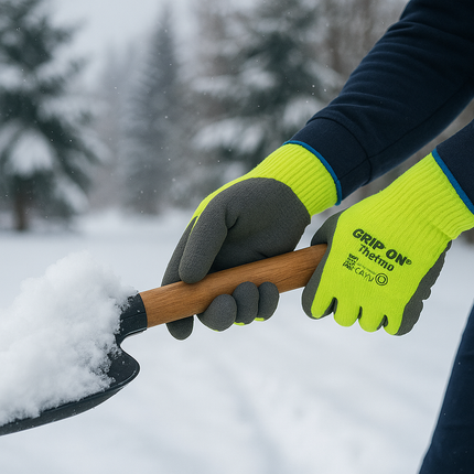 Schutzhandschuh GUT GRIP-ON Thermo gelb