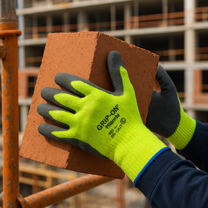 Schutzhandschuh GUT GRIP-ON Thermo gelb