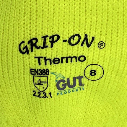Schutzhandschuh GUT GRIP-ON Thermo gelb