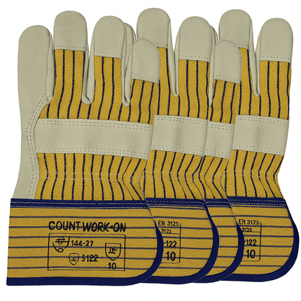 Rindslederhandschuh *TIGER* Gr.10 HW