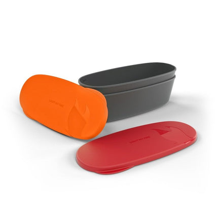 SnapBox im Doppelpack oval