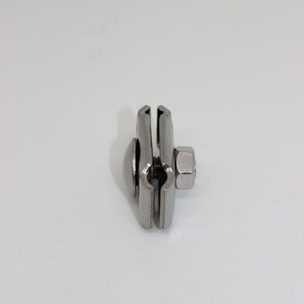Eckverbinder Zaun/Gittermatten/Mattenzaun Plättchen - Verbinder