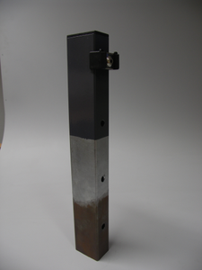Qualitäts-Rechteck-Zaunpfosten 60/40mm aus dt. Fertigung zum Einbetonieren