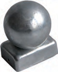 Pfostenkappe Rund für Pfosten 60/40mm