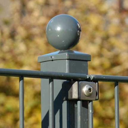 Pfostenkappe Rund für Pfosten 60/40mm