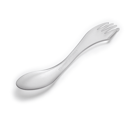 Spork "L" 250mm großes Salatbesteck Kombination aus Messer/Gabel/Löffel