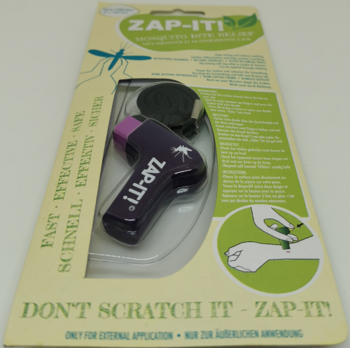ZapperClick und der Juckreiz ist weg - Mückenstichlinderung ohne Batterie