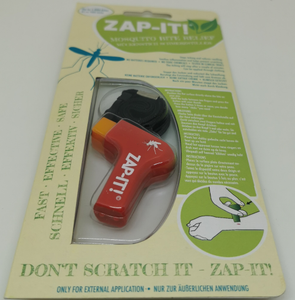 ZapperClick und der Juckreiz ist weg - Mückenstichlinderung ohne Batterie