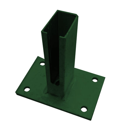 Pfostenschuh zum Aufschrauben für Pfosten 60/40mm